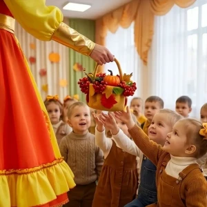 Костюм карнавальный «Осень» женский