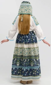 Русский Народный костюм «Незабудка» женский