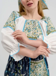 Русский Народный костюм «Незабудка» женский