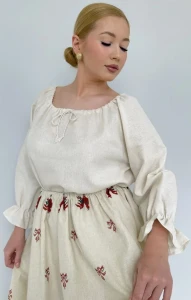 Рубаха Русская Народная «Славянская» женская