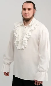 Рубаха «Пиратская» с жабо