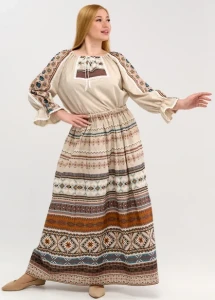 Русский Народный костюм «Узоры»