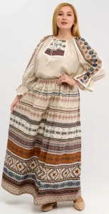 Русский Народный костюм «Узоры»