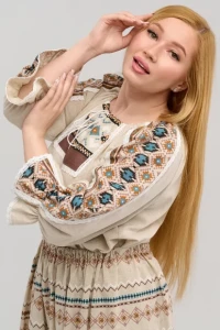 Русский Народный костюм «Узоры»