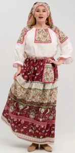 Русский Народный костюм «Розочка»