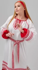 Рубаха-платье «Славянская» женская