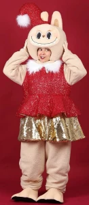 Аниматорский костюм Лабубу «Новогодний»