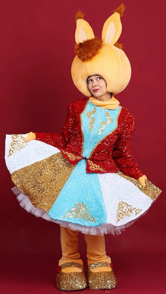 Аниматорский костюм «Белочка» женский