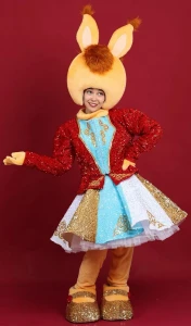 Аниматорский костюм «Белочка» женский