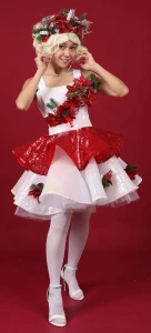 Аниматорский костюм Ведущая «Новогодняя» женский