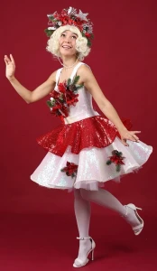 Аниматорский костюм Ведущая «Новогодняя» женский