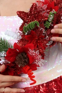 Аниматорский костюм Ведущая «Новогодняя» женский