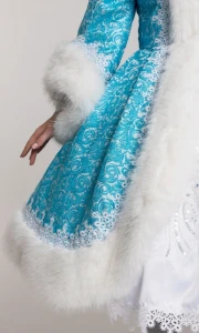 Новогодний костюм «Снегурочка» голубая