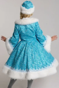 Новогодний костюм «Снегурочка» голубая