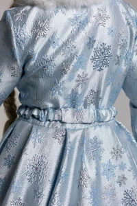 Новогодний костюм «Снегурочка» в длинном платье