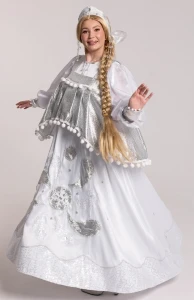 Карнавальный костюм «Зимушка-Зима» женский