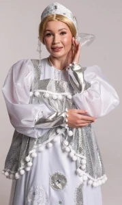 Карнавальный костюм «Зимушка-Зима» женский