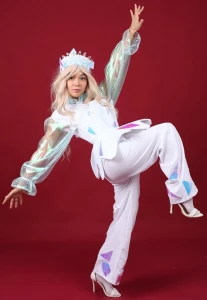 Аниматорский костюм Ведущая «Льдинка» женский