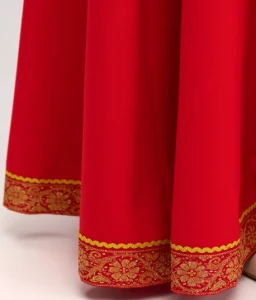 Платье «Русское Народное» красное с золотом