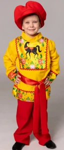 Русский Народный костюм «Городец» для мальчиков