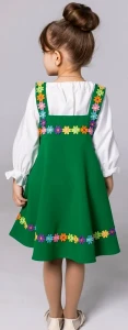 Русский Народный сарафан «Травушка» для девочек