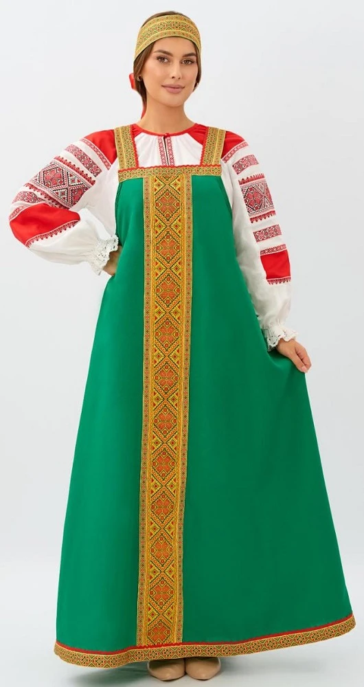 Русский Народный костюм «Алёнушка»