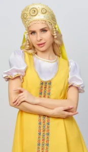 Кокошник Русский Народный «Узорный» налобный