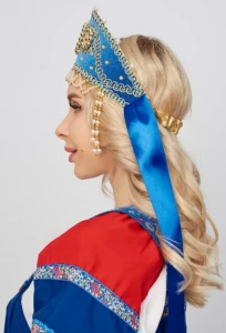 Кокошник Русский Народный «Узорный» налобный