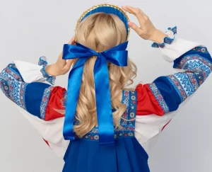 Кокошник Русский Народный «Узорный» налобный