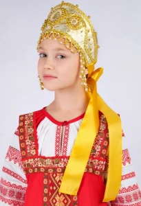 Кокошник Русский Народный «Узорный» налобный