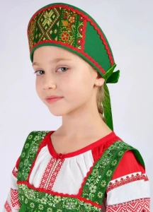 Детский Русский Народный костюм «Алёнушка»