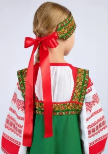 Детский Русский Народный костюм «Алёнушка»