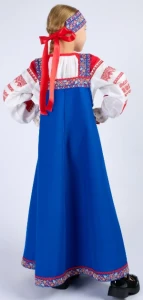 Детский Русский Народный костюм «Алёнушка»