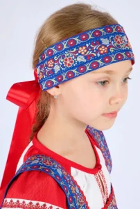 Детский Русский Народный костюм «Алёнушка»