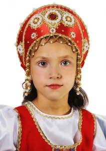Кокошник налобный Русский Народный «Узорный»
