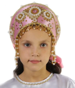 Кокошник налобный Русский Народный «Узорный»