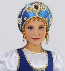 Кокошник налобный Русский Народный «Узорный»