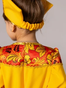 Русский Народный костюм «Хохлома» для девочек