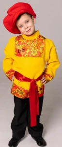Русский Народный костюм «Хохлома» для мальчиков