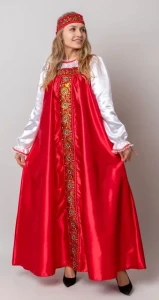 Карнавальный Русский Народный костюм «Марья Искусница» женский