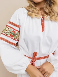 Русский Народный костюм «Купава» (платье-рубашка) женский