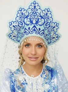 Карнавальный костюм Снегурочка «Царевна» женский