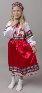 Детский Русский Народный костюм «Агафья» для девочек
