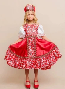 Русский Народный костюм «Любава» для девочек