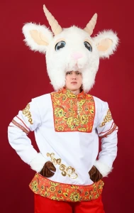 Аниматорский костюм «Козлик» (в народном стиле) для взрослых
