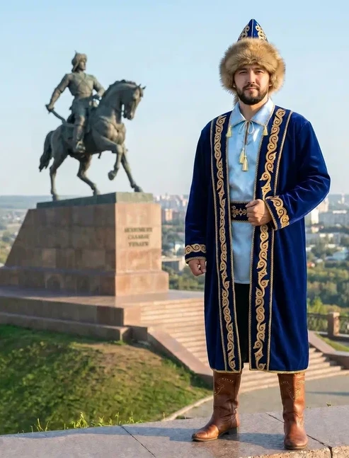 Карнавальный Национальный костюм «Башкирский» мужской