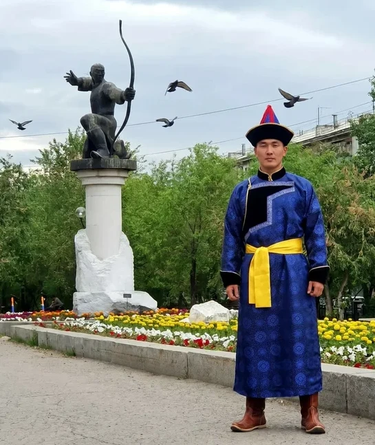 Карнавальный Национальный костюм «Бурятский» мужской