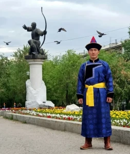 Карнавальный Национальный костюм «Бурятский» мужской