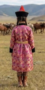 Национальный костюм «Бурятский» для девочек
